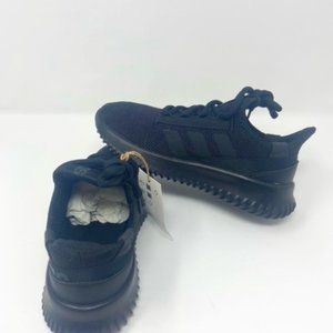 Adidas Kaptir 2.0 Running Shoes, Black/Black/Carbon, size 5 US Unisex Big Kid